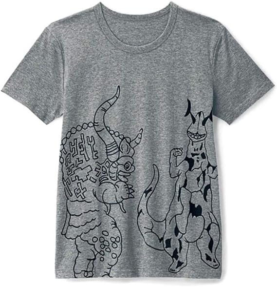 Amazon Co Jp ベルメゾン ウルトラマン Tシャツ メンズ 親子お揃い 大人用 ミクラス エレキング L 服 ファッション小物