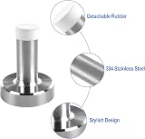NORTHERN BROTHERS 5cm Chrome Door Stoppers Self Adhesive 6 Pack view 4