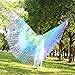 Dance Fairy Belly Dance Isis Wings(Green,Blue,Purple Mixed No.7)(with sticks)