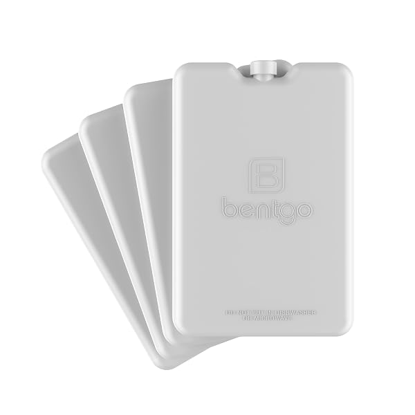 BENTGO CHILLERS ICE PACKS: SLIM, REUSABLE QUICK-FREEZE COOLING...