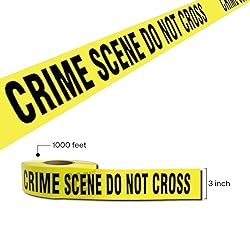 euoloar Crime Scene Do Not Cross Barricade Tape 3