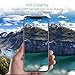 Screen Protector For iPhone X / XS,Luhuanx 4D Full Coverage [9H Hardness] [HD Clear] Tempered Glass Screen Bubble-Free Anti-Scratch Protective Film for iPhone X,iPhone XS Screen(Black-Clear)