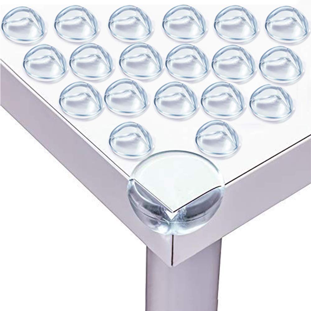 Safety Corner Protectors Guards 20 Pack Large Clear Table