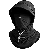 Cooling Breathable Balaclava Full Face Mask with Wide Brim Sun UV Protection Hood for Men Women Fishing Motorcycle Skiing