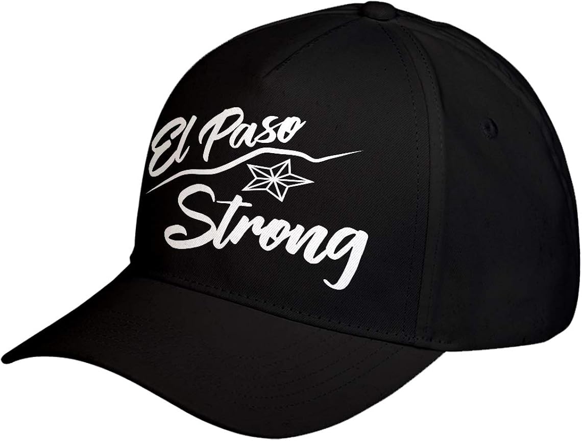 Hat El Paso Strong Star Black Adjustable Unisex Baseball Cap at Amazon