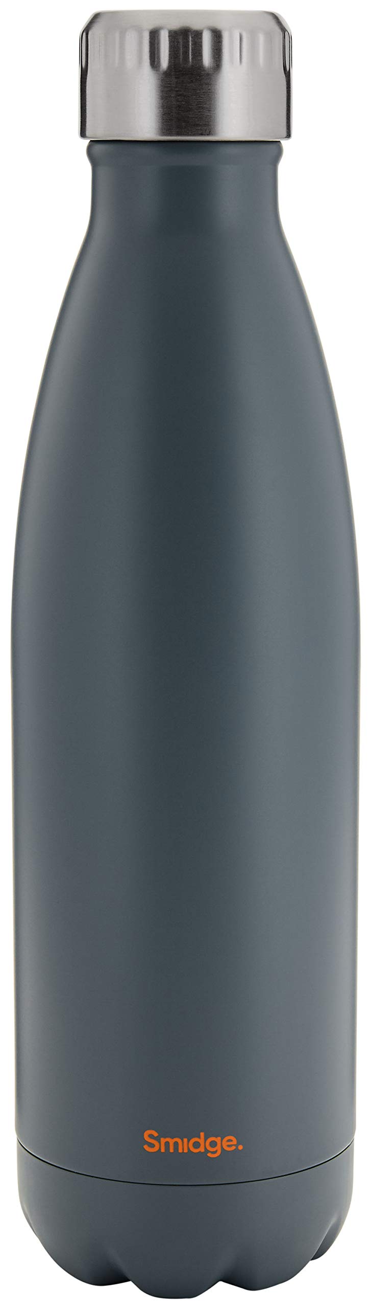 Smidge Reusable Water Bottle 500ml, Leakproof Double Wall Stainless Steel, Insulated Vacuum Flask 12 Hours Hot & 24 Cold, BPA-Free, No Metallic Taste