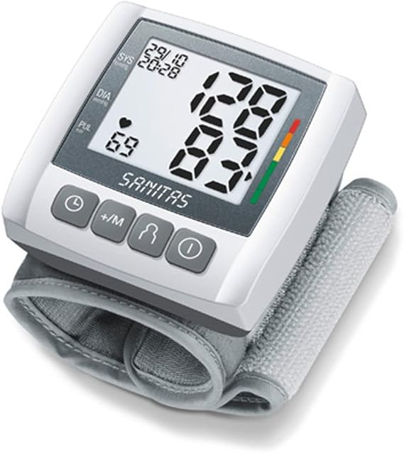 SANITAS SBC 25/1 Wrist Blood Pressure Monitor Amazon.co.uk Health