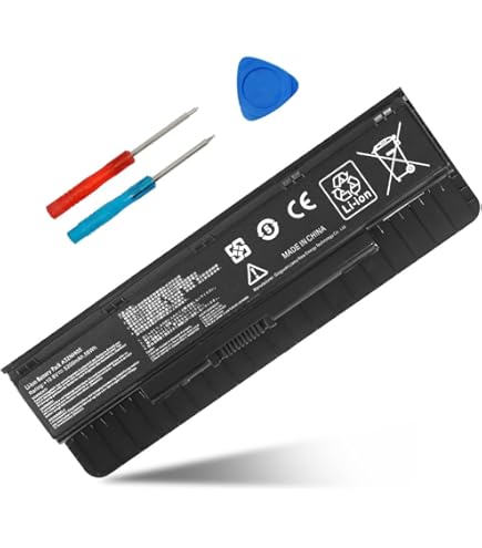 Batterie Remplacement A32N1405 Pour ASUS N551, ROG G551/G771, GL551/GL771 - 11.1V 4400mAh - Compatible Modèles Listés