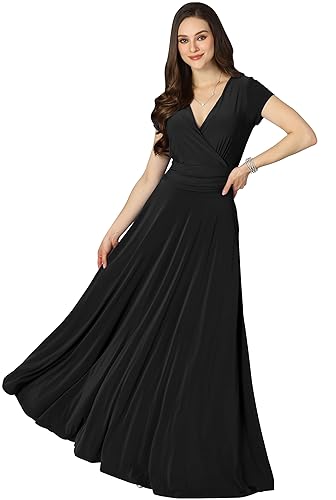 Tie Wedding Guest Dresses Amazon Black Tie Dresses KOH KOH Women's
