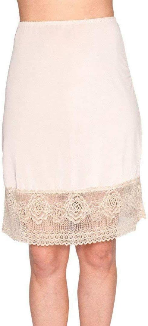 Allshope Women's Smooth Half Slip Skirt Anti-Static 3 Colors