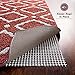 Non-Slip Rug Pad for Hard Floors, Extra-Strong-Grip Thick Padding (2x4-Feet)