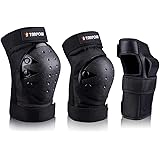 Knee Pads For Kids/Adult Elbows Pads Wrist Guards 3 In 1 Protective Gear Set For Skateboarding, Roller Skating, Rollerblading