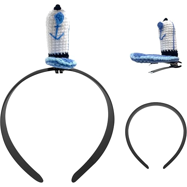 Amazon.com: Cosplaya Sailor Hat Costume 100% LIGHT-WEIGHT  display picture 1