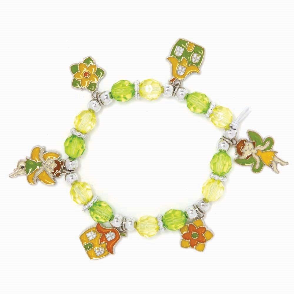 Baker Ross AX908 Fairy Bracelet Kits, Pack of 3, Bead Jewellery Arts and Crafts - Image 3