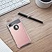 ULAK iPhone 4 Case, iPhone 4S Case,4S Case, Dual Layer Hybrid Slim Hard Case with Hard PC Cover and Soft Inner TPU for iPhone 4S 4(Rose Gold/Grey)