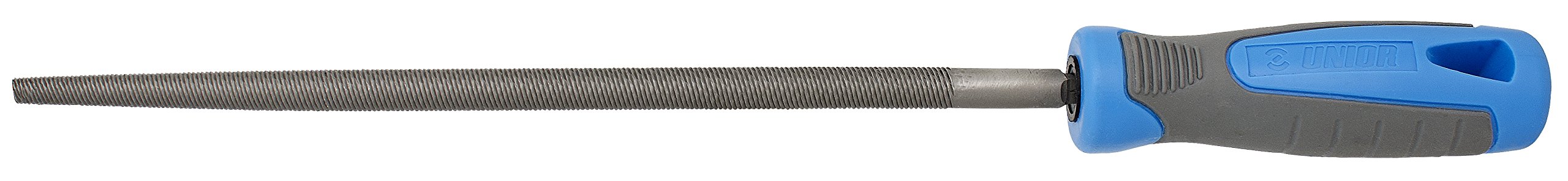 Unior Fine Round File with Handle 200mm Black 613017