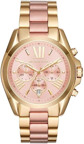 Amazon Bradshaw ブラッドショー ゴールド ピンクゴールド マイケルコース 時計 クロノグラフ Michael Kors Michaelkors レディース メンズ ユニセックス Mk6359 並行輸入品 レディース腕時計 腕時計 通販