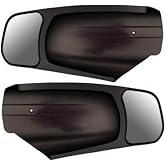 CIPA 10950 Chevrolet/GMC Custom Towing Mirror - Pair, Black