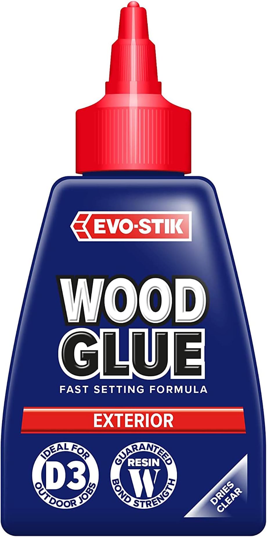 Evo-Stik Exterior Wood Glue 250ml D3 Weatherproof Extra Strong Fast Setting