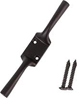 White Hinge 6 Inch Large Metal Cleat Hook 150mm Black Japanned Strong view 8