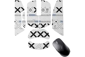 NOUKAJU Lamzu Atlantis Mini 4K Wireless Gaming Mouse Grip, Non-Slip Mouse Tape, Professional Pre-Cut Sweat Resistant Self Adh