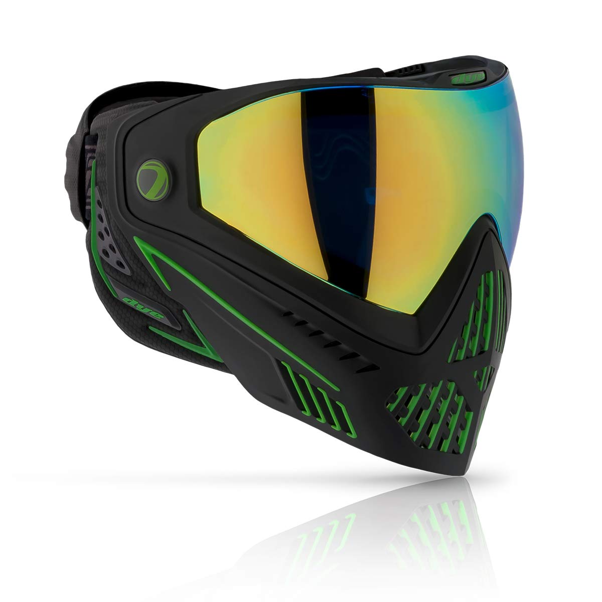 DYE i5 Goggles - Emerald Black/Lime, One Size