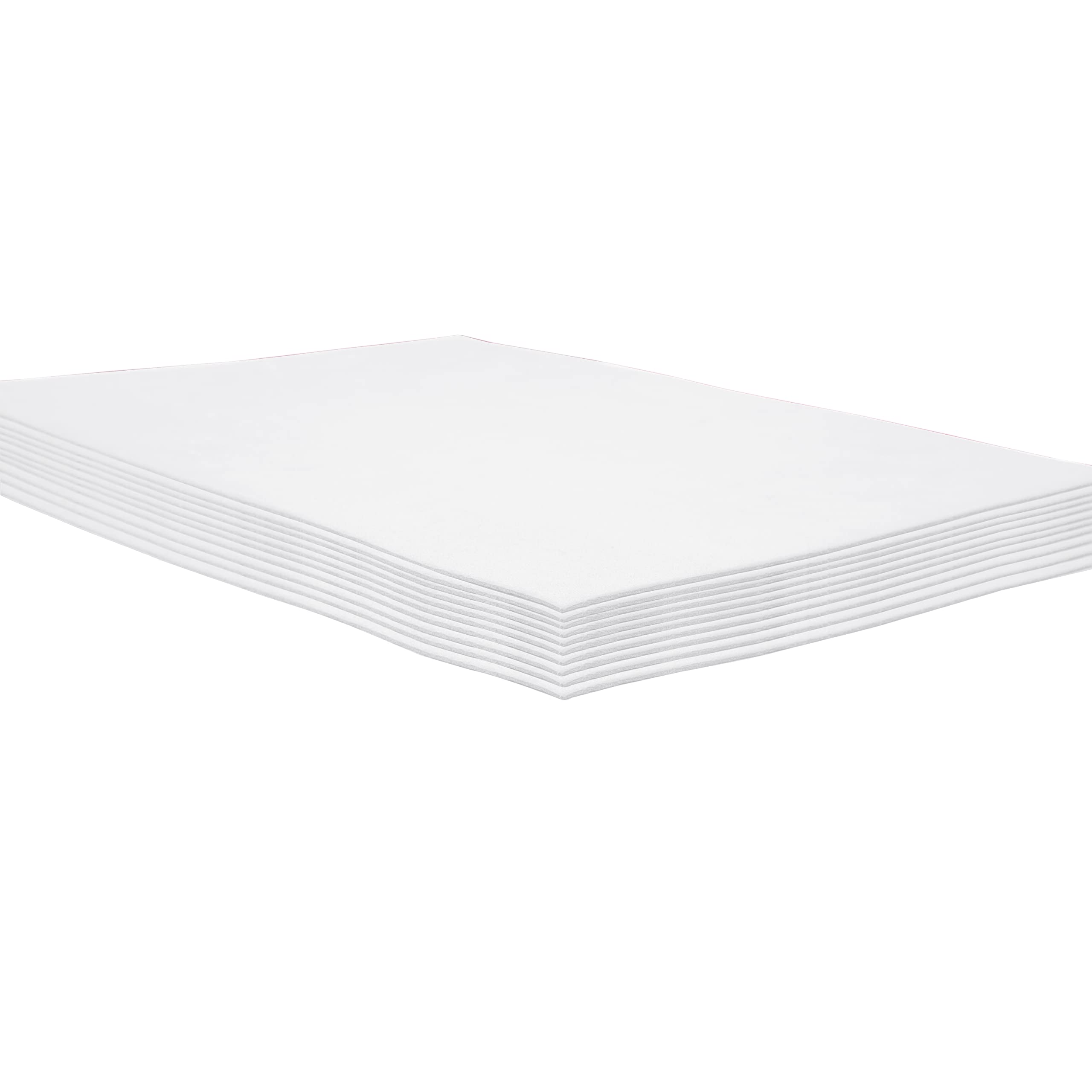 White EVA Foam Sheets, 9 x 12 Inch, 2mm Thick