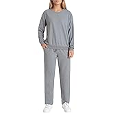 Pintage Women's Petite Jogging Suits 2 Piece Lounge Sets Sweatsuits Petite Length