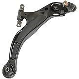 Detroit Axle - Front Right Control Arm for 98-03 Toyota Avalon Sienna Solara, 1 Lower Control Arm w/Ball Joint Assembly 1998 1999 2000 2001 2002 2003 Replacement