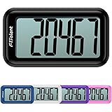 Pedometer for Walking, Super Portable Accurately Pedometer for Kids Women Seniors, 3D Step Counter for Walking, Digital Step 