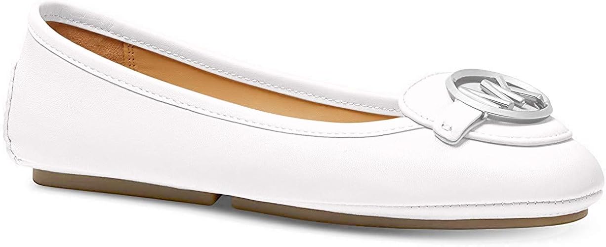 michael kors flats silver