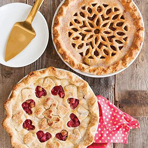 Pastry Wheel Cutter, Beautiful Lattice Pie Crust or Ravioli Pasta,Pizza Pastry Lattice Cutter Pastry Pie Decoration Cutter Plastic Wheel Roller, Easy to Use, Easy to Clean Dough Tools (A&B)