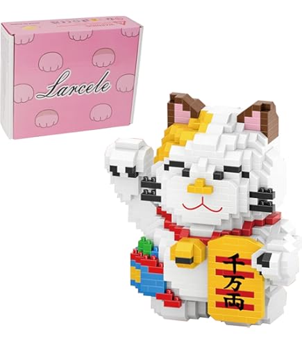 Amazon.com: JEKCA Maneki Neko 01S-M02 | Japan Plastic Building