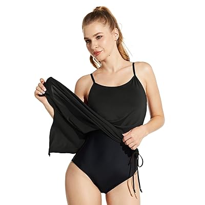 Buy Baleaf Women S One Piece Swimdress Upf50 Modest Swimsuit Adjustable Straps Swim Cover Up Dress Online In Turkey B08p5w1b6v