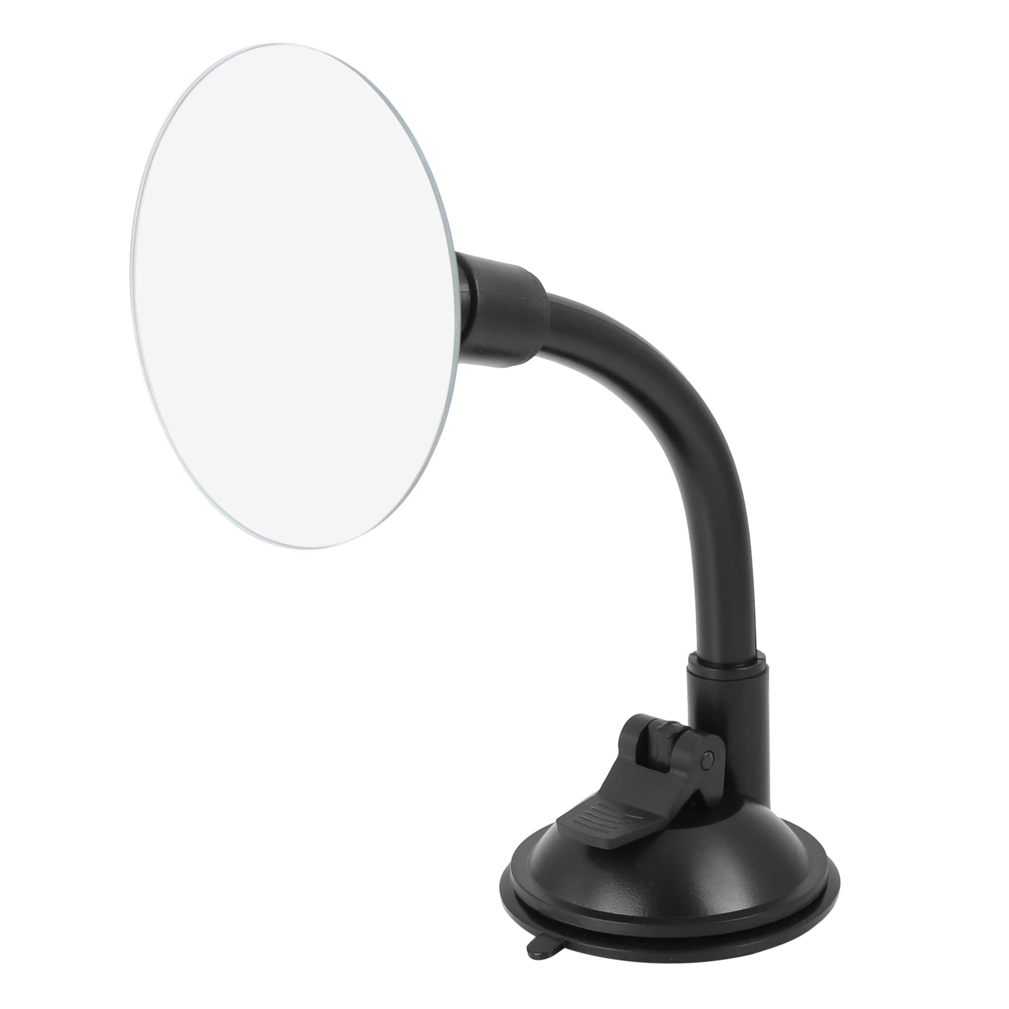 Photo 1 of A ABSOPRO Blind Spot Adjustable Car Mirror Rotate Suction Cup Black Arm Rearview Mirror for All Universal Vehicles