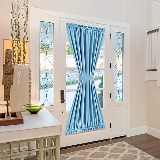 Amazon Com Vangao French Door Curtains Blackout Patio Door Door