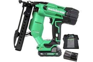 Metabo HPT 18V MultiVolt Cordless Stapler Kit | 1/4-Inch 18-Ga Narrow Crown | Accepts 1/2-Inch up to 1-1/2-Inch 18-Ga 1/4-Inc