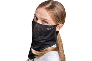 SUIGOLF KOREA (Type E) UV Sun Protection Balaclava Half Face Mask - For Hiking, Running, Cycling & Outdoor Sports