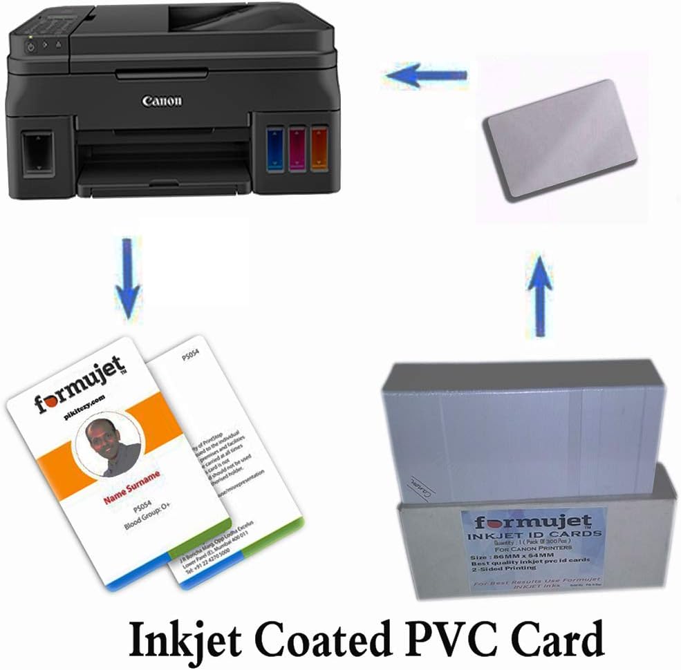 pvc card for canon g3010