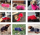 Geyecete Dachshund Coat with Warm Thermal Quilted Gray M view 6