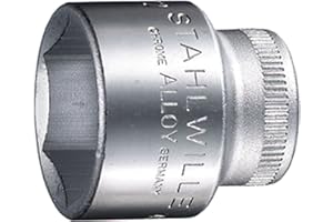 Stahlwille 456-11 Hexagonal Socket, 3/8" Drive, 6 Points, 11mm Diameter, 27mm Length, 15.6mm Width
