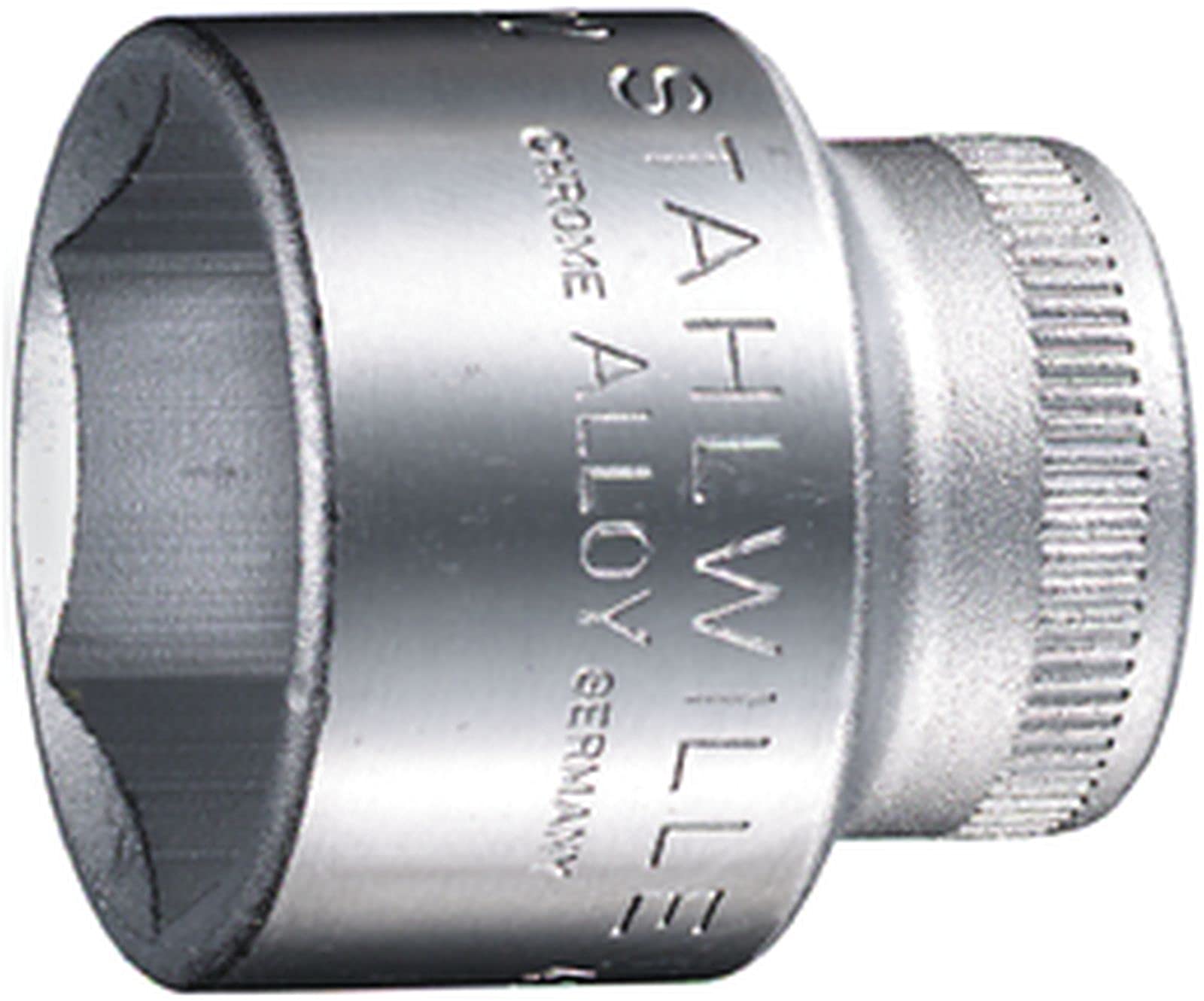 Stahlwille 02110018 456 High Performance Steel Socket, 3/8 inch Drive, 18 mm Size, 32 mm Length, Pack of 10