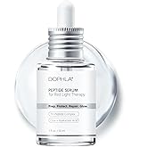 Dophla Red Light Therapy Peptide Serum, LED Activation Serum for Face and Neck with Peptides, Niacinamide, Cica & Hyaluronic Acid, Hydrating, Soothing, Firming & Anti-Aging, 1 fl. oz