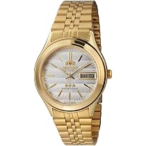 Relógio Orient Masculino Dourado Automático EM03-A0F B1KX | Amazon ...
