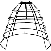 TNUEM Cage Hoop Skirt Petticoat Dress Pannier 5 Hoops Bustle Cage Crinoline