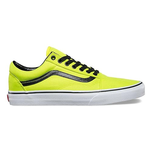 neon yellow vans