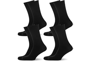 CHICINGYOU 4 Pairs Silk Liner Socks for Kids Black Lightweight Seamless Liner Calf Sweat Absorption Hiking Socks for Child Running Sports Winter Cold Weather, Large