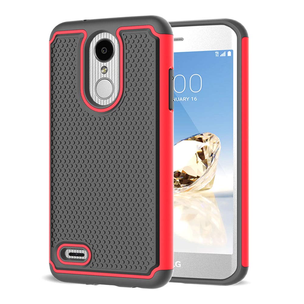 Best lg rebel 3 lte red case