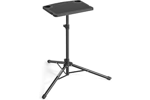 KONG MING CAR Indoor Cycling Desk - Foldable Tabletop with Non-Slip Surface - Adjustable Height Computer Stand, Bike Trainer & Treadmill Desks