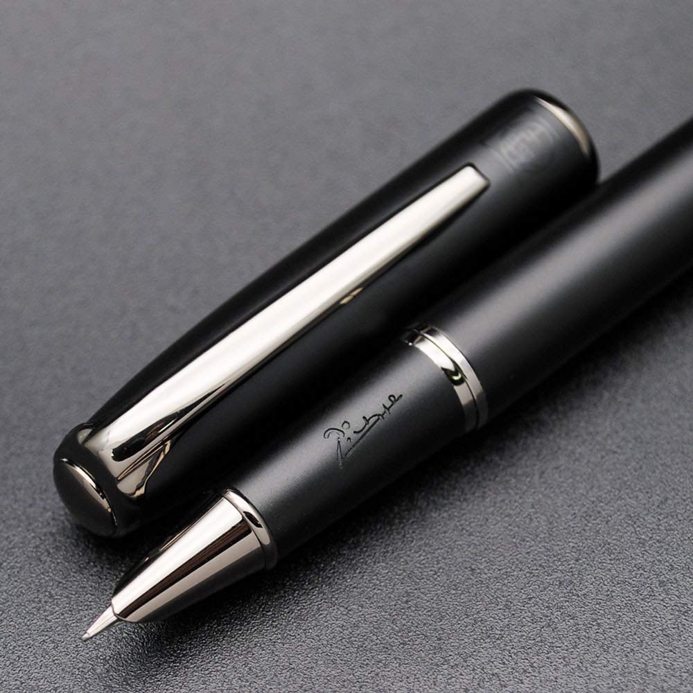 czxwyst Picasso 916 Malage Fountain Pen Original Packaging (Sunset Grey, Ultra Fine Accounting EF Nib)